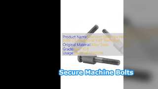 Zeskantbouten M4-M26 klasse 8.8 bevestigingsmiddelen