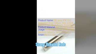 35K 45K Gr5 draadstang zwarte afwerking